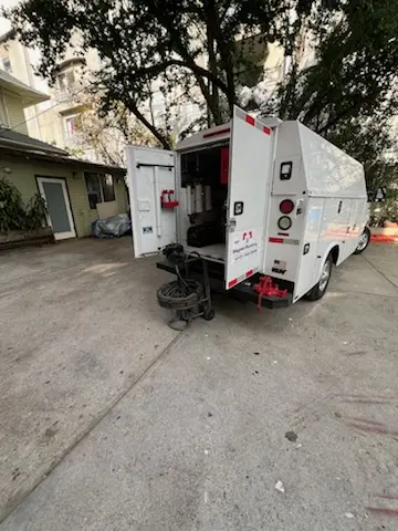 Magnet Plumbing service vehicle on-site for Faucet Repair in Ridgewood Estates