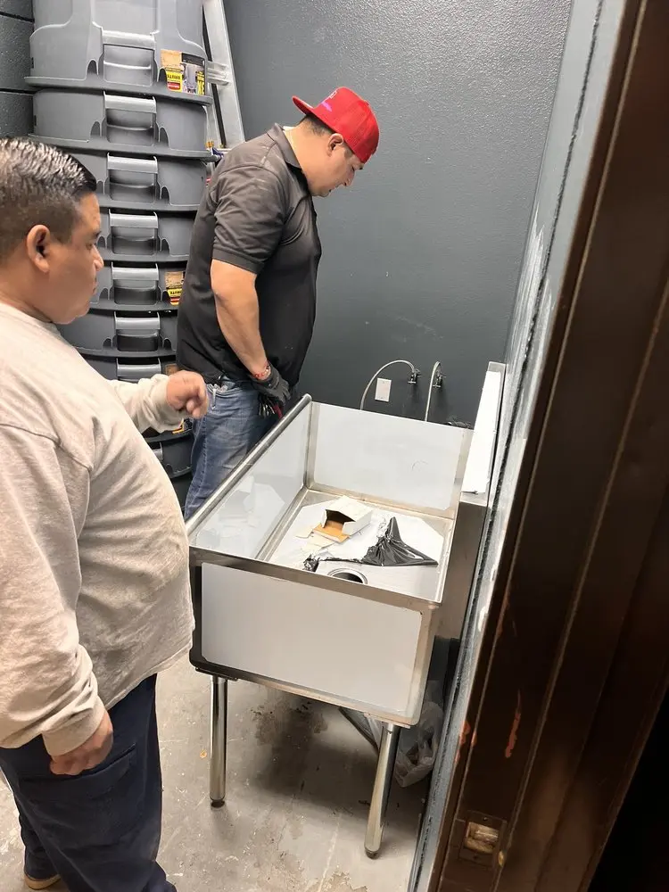 Commercial plumbing and sink installation in Ridgewood Estates