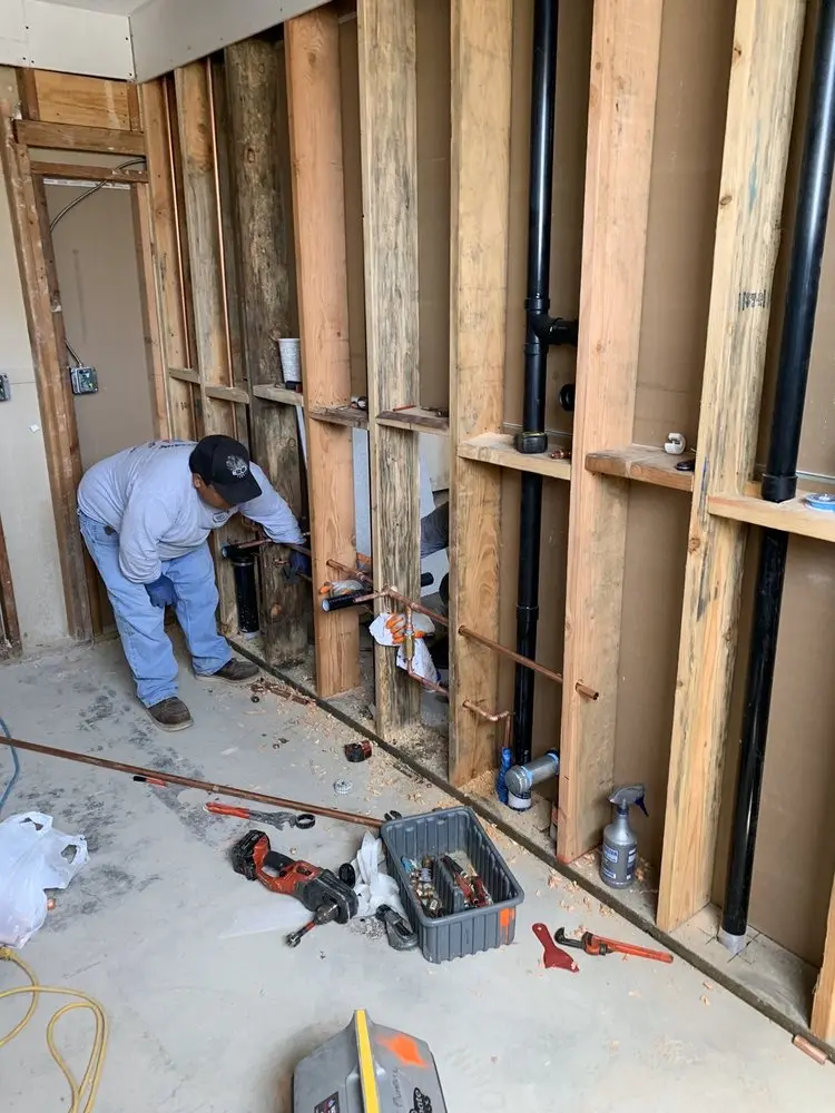Commercial rough-in plumbing for Commercial Plumbing in Ridgewood Estates